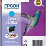 Original Cyan Cartridge (T0802)