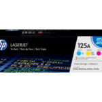 Original Tri-color Cartridge C/M/Y (125A)