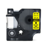 Compatible Ribbon (9mm x 7mt) Black/Yellow