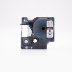 Compatible Ribbon (12mm x 7mt) Black/Transparent