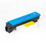 Compatible Cyan Cartridge + Waste Box (TK-540C)