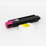 Compatible Magenta Cartridge + Waste Toner Box (TK-590M)