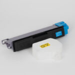 Compatible Cyan Cartridge + Waste Box