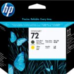 Original Yellow + Matt Black Print Heads (72)