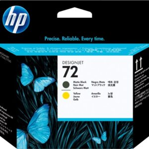 Original Yellow + Matt Black Print Heads (72)