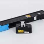 Compatible Cyan Toner Cartridge + Waste Box (TK-8325C)