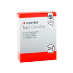 Compatible Ribbon Black/White Letratag Plastic Labels 12mm