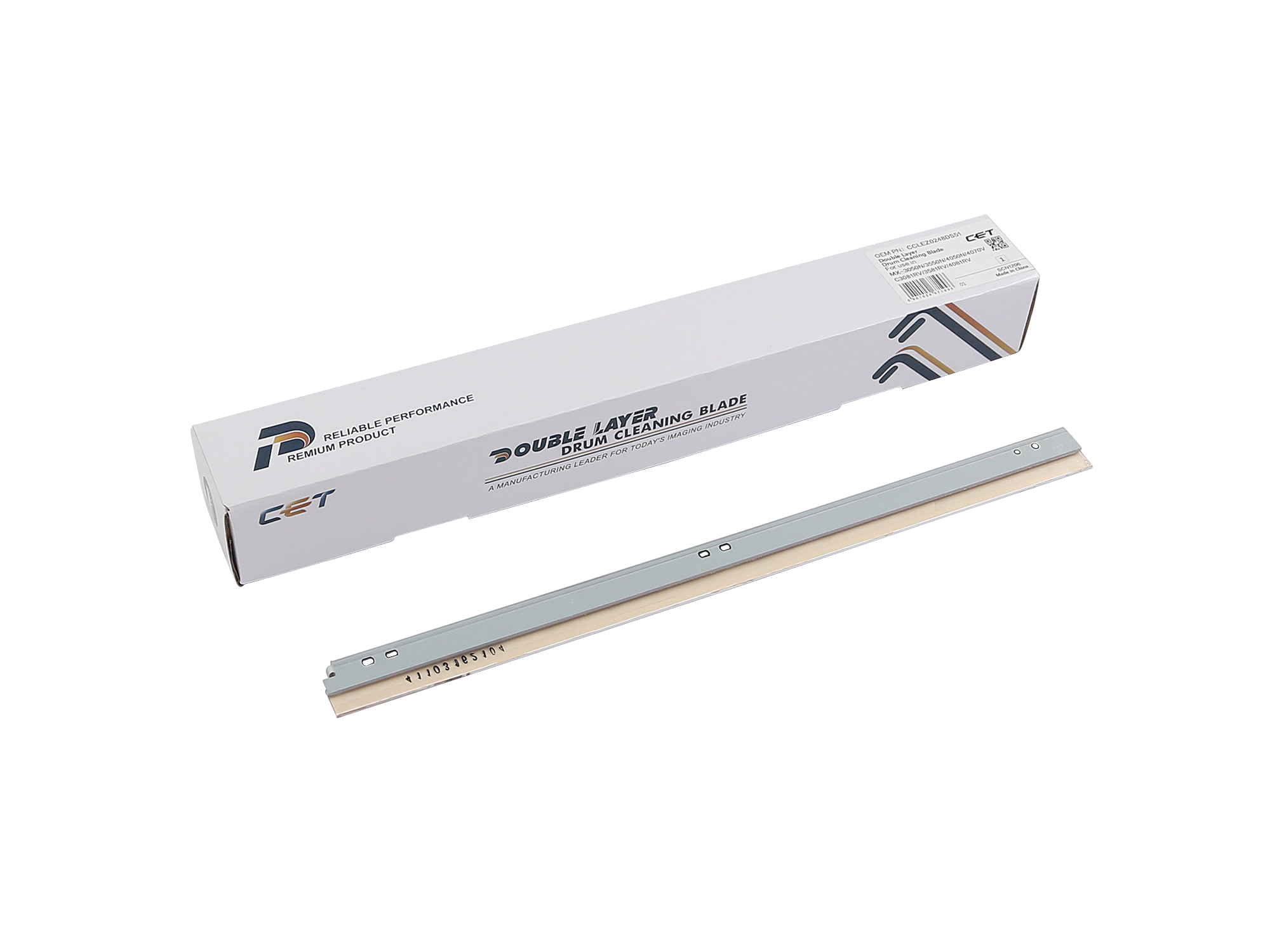 2015011 Compatible Double Layer Drum Cleaning Blade - Image 1