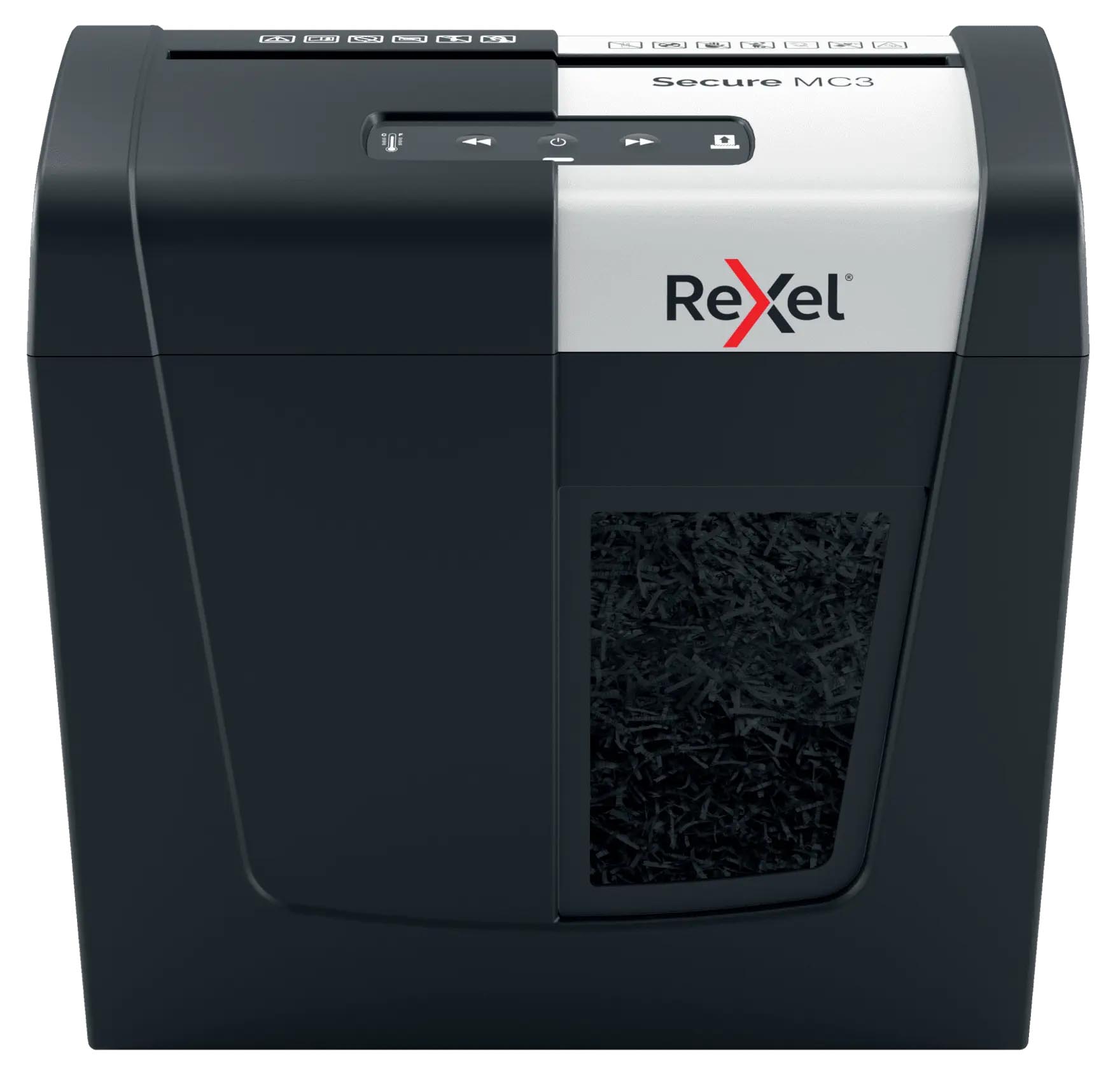 F365906 Rexel Secure MC3 personal use document shredder with micro-cut P-5 - 2x15mm - 10 l (2020128EU) - Image 1