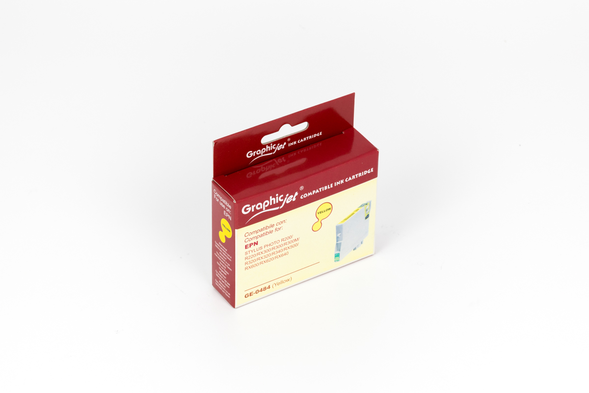 4600380 Compatible Cartridge Yellow (T0484) - Image 1
