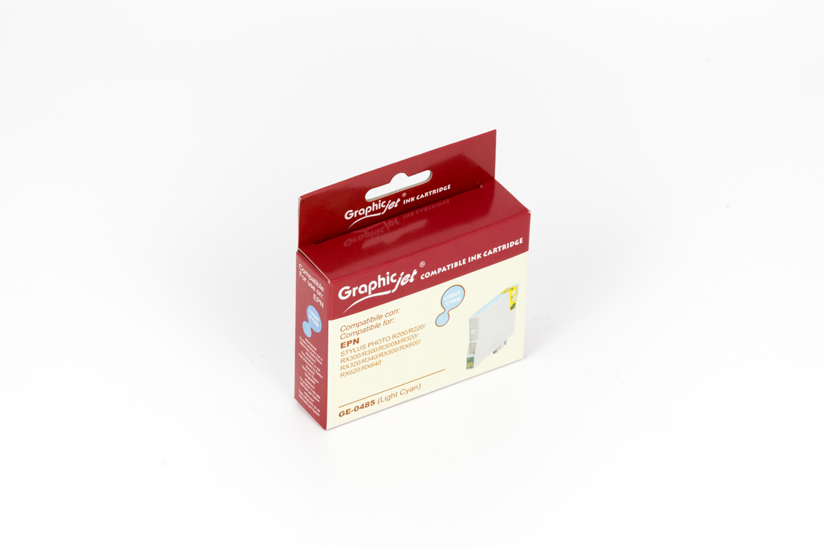 4600381 Compatible Light Cyan Cartridge (T0485) - Image 1