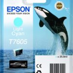 Original Light Cyan Cartridge (T7605)