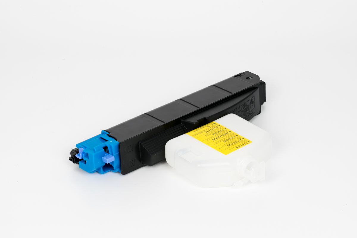 4603201 Compatible Cyan Cartridge (with Chip) + Waste Box - Image 1