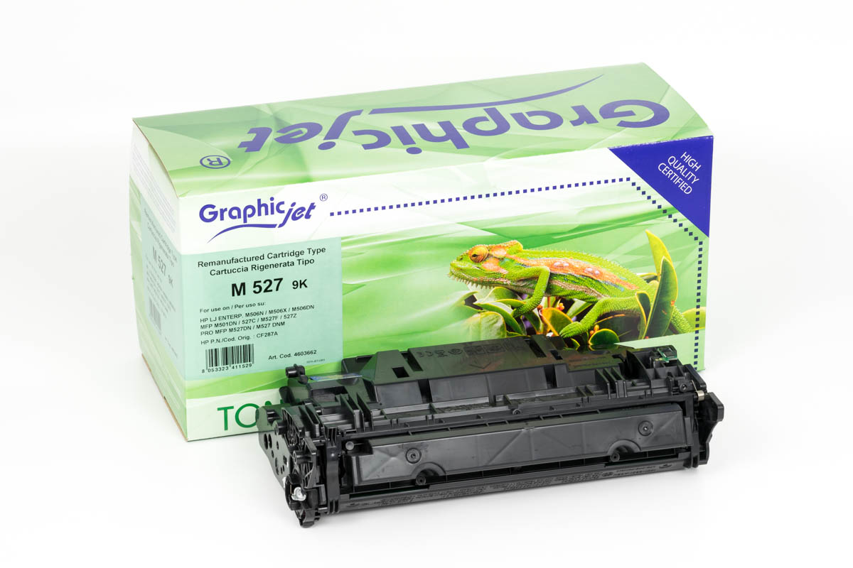 4603662 Refurbished Black Cartridge (87A) - Image 1