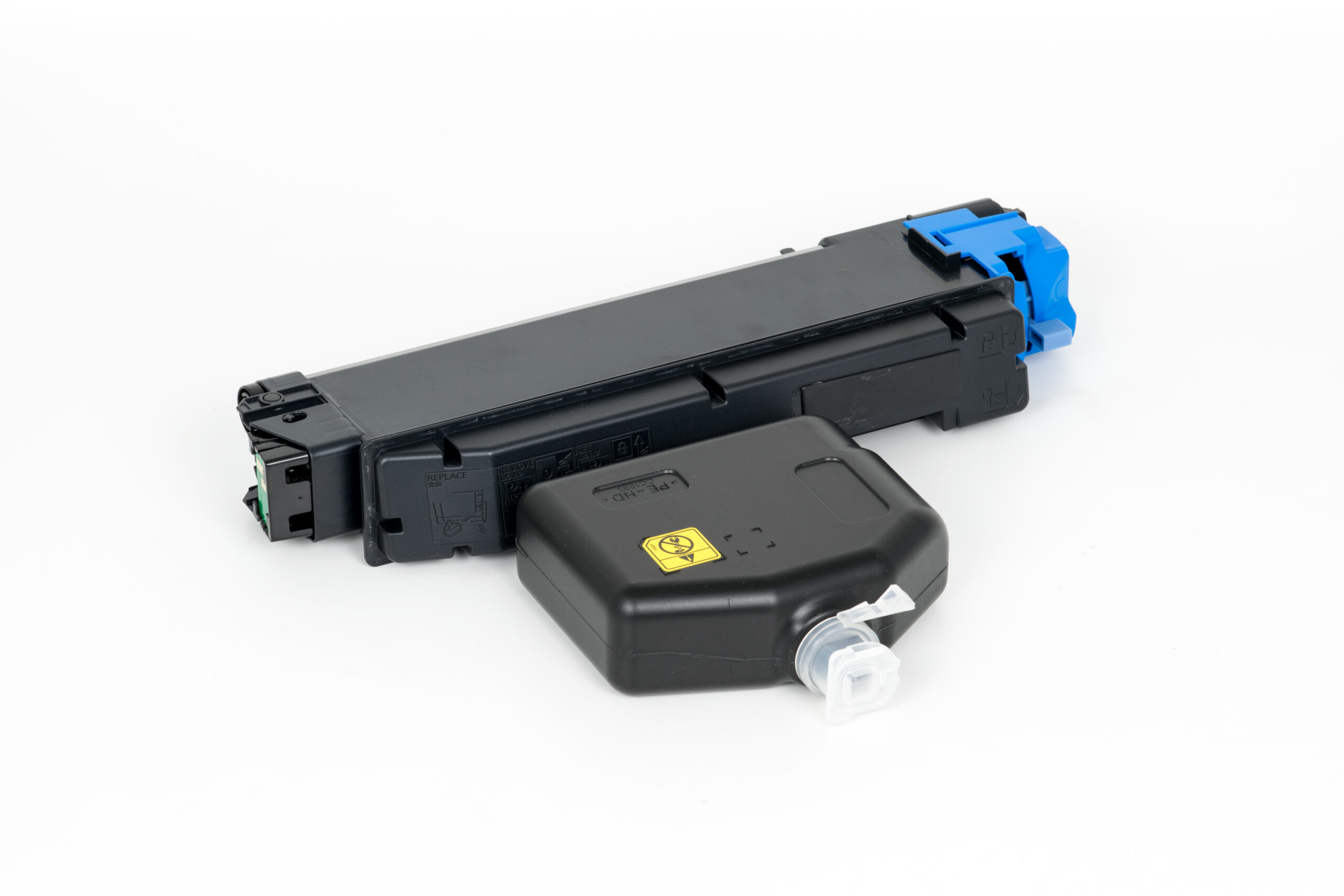 4604593 Compatible Cyan Cartridge + Waste Box (TK-5280C) - Image 1