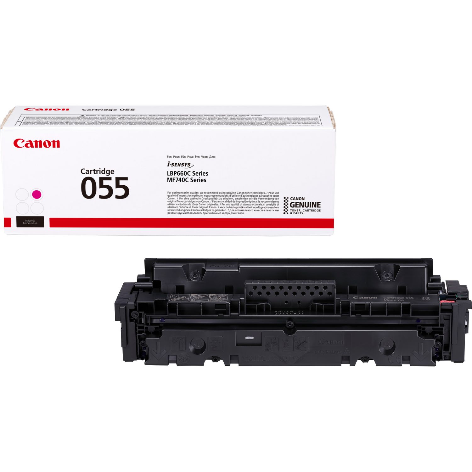 4604759 Original Magenta Cartridge (055) - Image 1