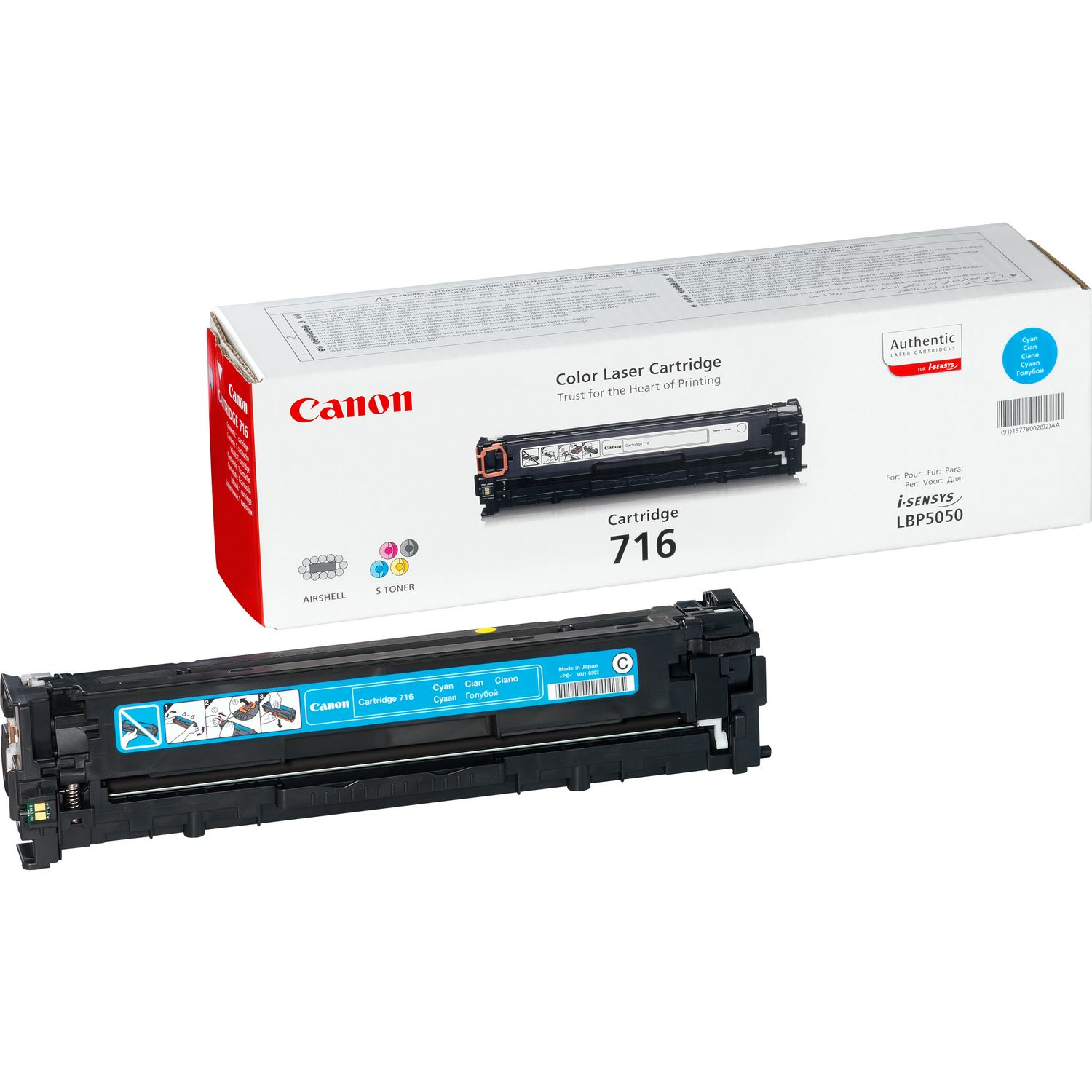 4606544 Original Cyan Cartridge (716) - Image 1