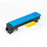 Compatible Cyan Cartridge + Waste Box (TK-550C)