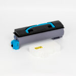 Compatible Cyan Cartridge + Waste Box (TK-560C)
