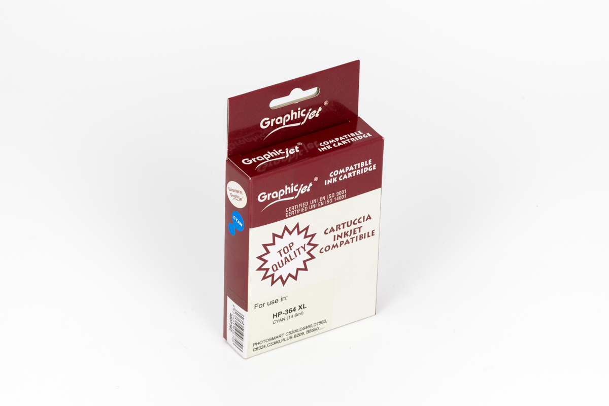 4607362 Compatible Cyan Cartridge (Extra Capacity) (364XL) - Image 1