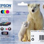 Original Multipack B/C/M/Y (26XL)