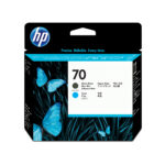 Original Matt Black, Cyan Print Head (70)
