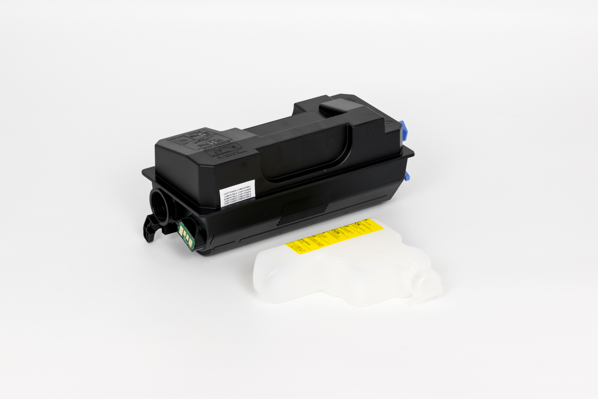 4608218 Compatible Toner Cartridge (with Chip) + Waste Box (TK-3110) - Image 1