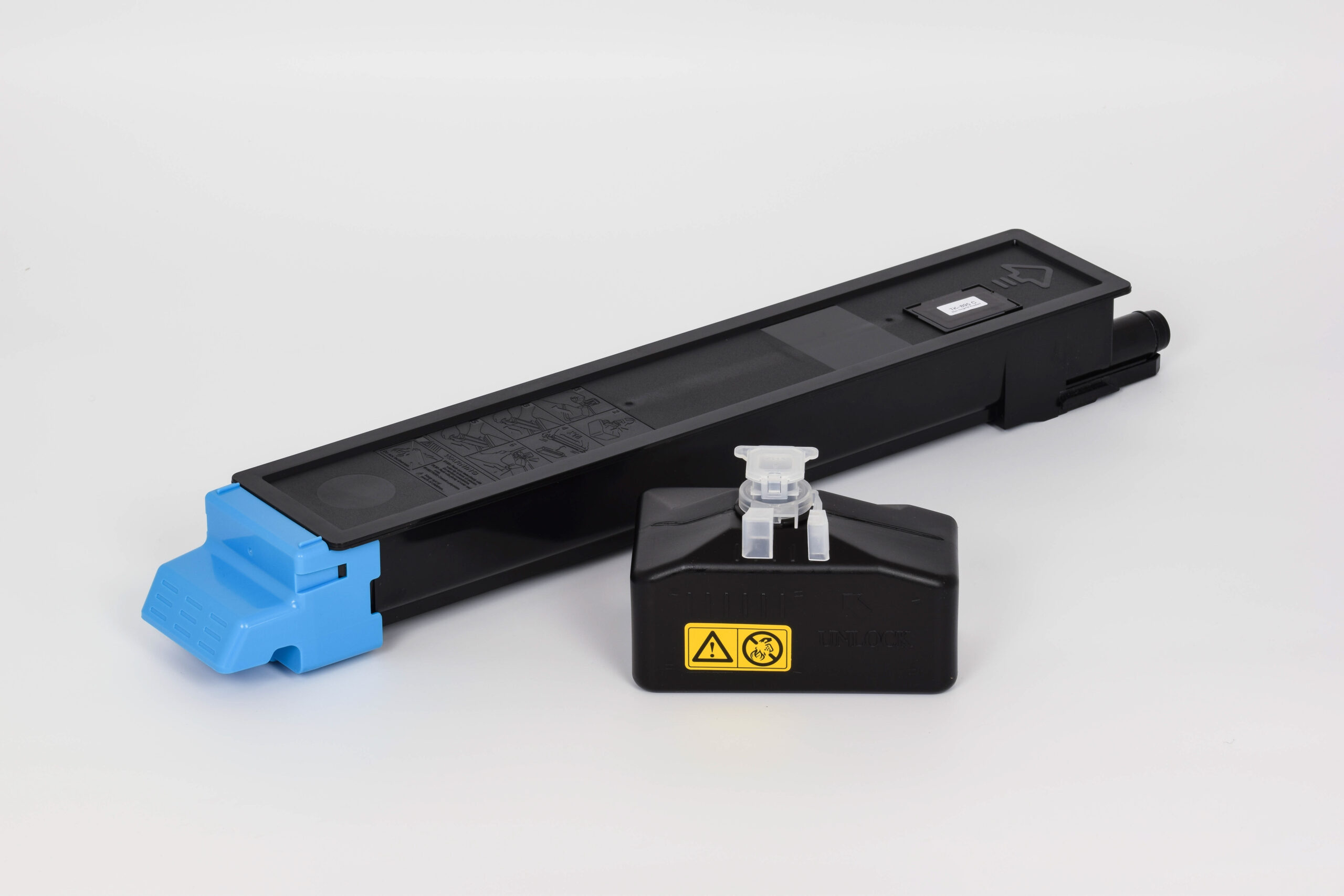 4608230 Compatible Cyan Toner + Waste Box (TK-895C) - Image 1