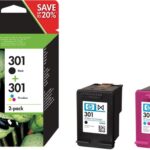 Original Black + Colour Cartridge (301)