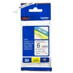 Original Ribbon (06mm x 8mt) Black/White