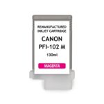 Refurbished Magenta Cartridge (PFI-102M) (130 ml)