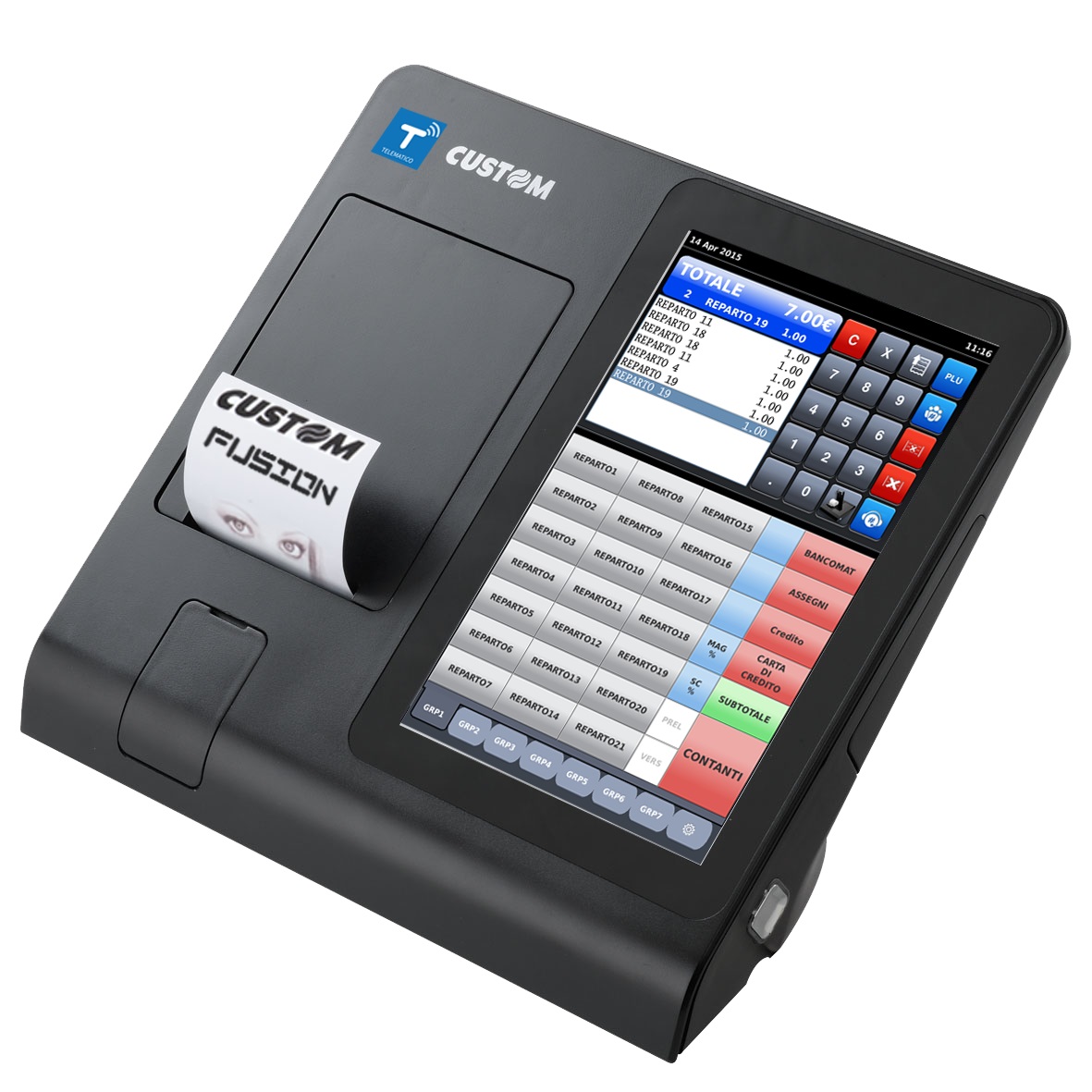 F255704 Fiscal Printer Custom FUSION-N RT - Image 1