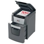 Rexel Optimum AutoFeed+ 100M Automatic Document Shredder with P-5 2x15mm Micro-Cut - 34 l (2020100MEU)