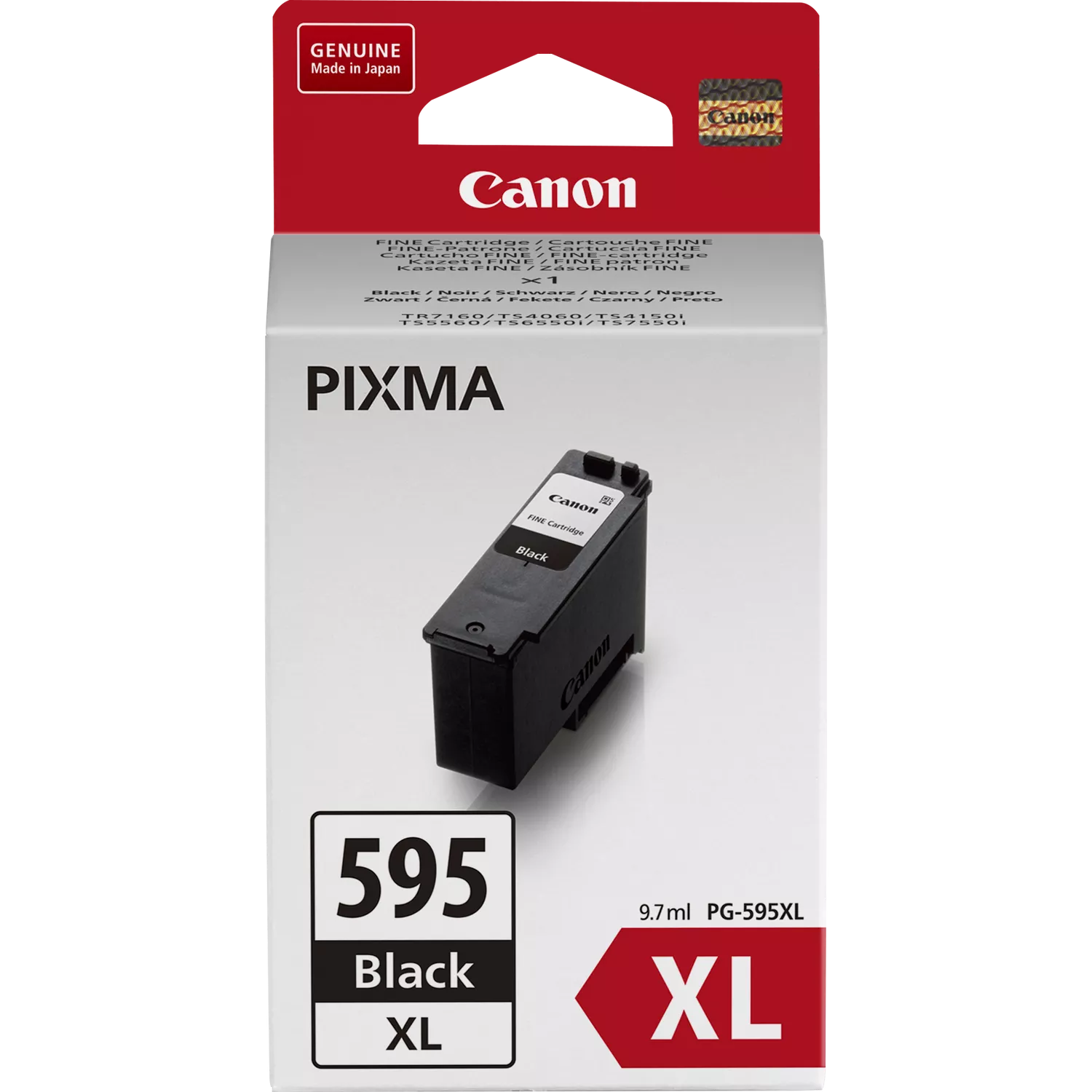 4610622 Original Black Cartridge (PG-595XL) - Image 1